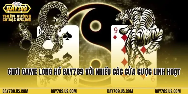 Chơi game Long Hổ Bay789 với nhiều các cửa cược linh hoạt
